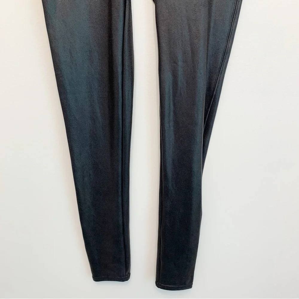 Spanx Faux Leather Legging Medium Black